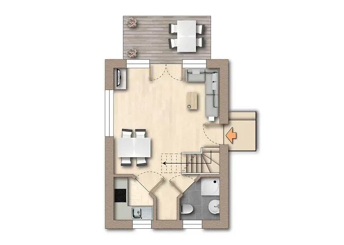 Buhne 3, Lieper Winkel, Hafen Rankwitz Holiday home *